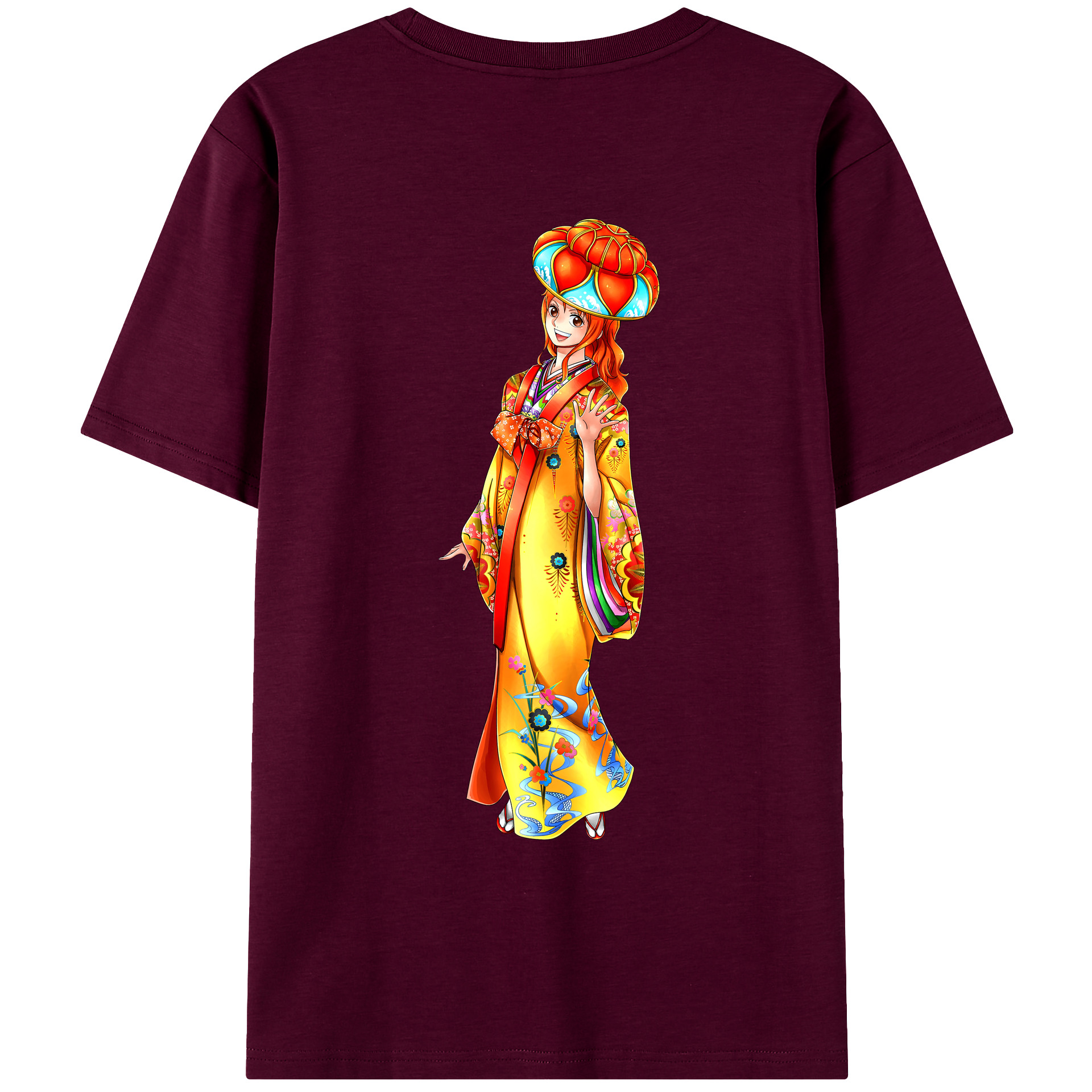 ワンピース ナミ ONE PIECE Nami レディース半袖Tシャツ(バックプリント)